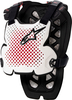 Alpinestars A-1,  chest protector Level-1,  color: White/Black/Red,  size: M/L