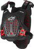 Alpinestars A-5 Plasma,  protector vest Level-2,  color: Black/Red/White,  size: M/L
