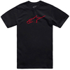 Alpinestars Ageless Shadow CSF,  t-shirt,  color: Black/Red,  size: XXL