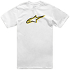 Alpinestars Ageless Shadow CSF,  t-shirt,  color: White/Black/Yellow,  size: XL