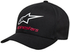 Alpinestars Always 2.0,  cap,  color: Black/White/Red,  size: S/M