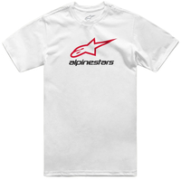 Alpinestars Always 2.0 CSF,  t-shirt,  color: White/Red/Black,  size: XL
