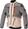 Alpinestars AMT-10R,  textile jacket Dryster,  color: Light-Grey/Beige/Orange,  size: 4XL