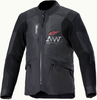 Alpinestars AMT 7 Air,  textile jacket,  color: Black/Dark Grey,  size: 3XL