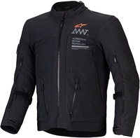 Alpinestars AMT-8,  textile jacket DrystarXF,  color: Black,  size: S