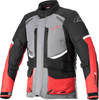 Alpinestars Andes V3,  textile jacket Drystar,  color: Grey/Black/Red,  size: 4XL