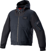 Alpinestars AS-DSL Kensei,  textile jacket,  color: Black/Black,  size: XL