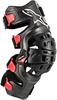 Alpinestars Bionic-10 Carbon,  knee protectors right,  color: Black/Red,  size: L