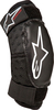 Alpinestars Bionic Action Kickstart,  elbow protectors youth,  color: Black/White,  size: 4/6