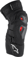 Alpinestars Bionic Pro Plasma,  knee protectors,  color: Black/Red/White,  size: L/XL