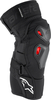 Alpinestars Bionic Pro Plasma,  knee protectors,  color: Black/Red/White,  size: S/M