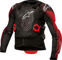 Alpinestars Bionic Tech,  protector jacket youth,  color: Black/Red/White,  size: S/M