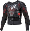 Alpinestars Bionic Tech V3,  protector jacket,  color: Black/Red,  size: S