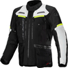 Alpinestars Bogotá Pro,  textile jacket Drystar,  color: Black/Light Grey/Neon-Yellow,  size: 4XL