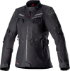 Alpinestars Bogotá Pro,  textile jacket Drystar women,  color: Black/Black,  size: L