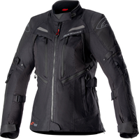 Alpinestars Bogotá Pro,  textile jacket Drystar women,  color: Black/Black,  size: L
