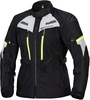 Alpinestars Bogotá Pro,  textile jacket Drystar women,  color: Black/Light Grey/Neon-Yellow,  size: L