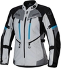 Alpinestars Bogotá Pro,  textile jacket Drystar women,  color: Light Grey/Black/Blue,  size: S