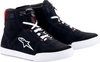 Alpinestars Chrome,  shoes,  color: Black/White/Neon-Red,  size: 9.5 US