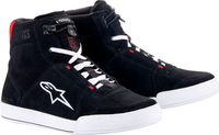 Alpinestars Chrome,  shoes,  color: Black/White/Neon-Red,  size: 9.5 US