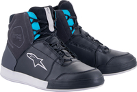 Alpinestars Chrome,  shoes Drystar women,  color: Black/Grey/Turquoise,  size: 7.5 US