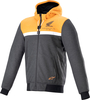 Alpinestars Chrome Street Honda,  textile jacket,  color: Grey/Black/Orange,  size: XXL