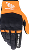 Alpinestars Copper Honda,  gloves,  color: Black/Orange,  size: XL