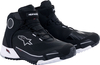 Alpinestars CR-X,  shoes Drystar,  color: Black/White,  size: 9 US
