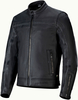 Alpinestars Dyno,  leather jacket,  color: Black/Black,  size: 3XL