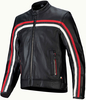 Alpinestars Dyno,  leather jacket,  color: Black/Red/White,  size: 3XL