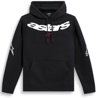 Alpinestars Elliptic,  hoodie,  color: Black/White,  size: L