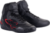 Alpinestars Faster 3 Rideknit,  shoes,  color: Black/Dark Grey/Neon-Red,  size: 10 US