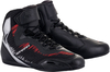 Alpinestars Faster 3 Rideknit,  shoes,  color: Black/Silver/Red,  size: 12.5 US