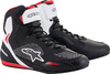 Alpinestars Faster 3 Rideknit,  shoes,  color: Black/White/Red,  size: 13.5 US