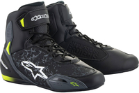 Alpinestars Faster 3,  shoes,  color: Black/Neon-Yellow,  size: 11.5 US
