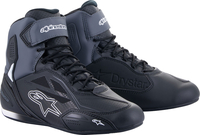 Alpinestars Faster 3,  shoes Drystar,  color: Black/Dark Grey,  size: 10 US