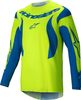 Alpinestars Fluid Haul,  jersey,  color: Neon-Yellow/Blue,  size: XL
