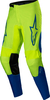 Alpinestars Fluid Haul,  textile pants,  color: Neon-Yellow/Blue,  size: 38