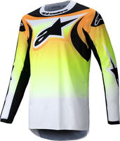 Alpinestars Fluid Wurx,  jersey,  color: Orange/Green/Black,  size: S