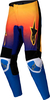 Alpinestars Fluid Wurx,  textile pants,  color: Purple/Red/Orange,  size: 30