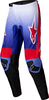 Alpinestars Fluid Wurx,  textile pants,  color: Purple/White/Red,  size: 28