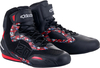 Alpinestars FQ20 Faster-3 Rideknit,  shoes,  color: Black/Light Red,  size: 11 US