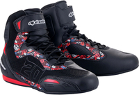 Alpinestars FQ20 Faster-3 Rideknit,  shoes,  color: Black/Light Red,  size: 11 US
