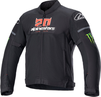 Alpinestars FQ20 T-Sps Air Monster,  textile jacket,  color: Black/White/Light Red,  size: 3XL