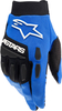 Alpinestars Full Bore S22,  gloves,  color: Blue/Black/White,  size: XL