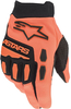 Alpinestars Full Bore S23,  gloves kids,  color: Orange/Black,  size: XXS