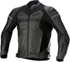 Alpinestars GP Force,  leather jacket,  color: Black/Black,  size: 58