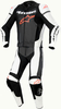 Alpinestars GP Force Lurv,  leather suit 2pcs. perforated,  color: Black/White/Neon-Red,  size: 52
