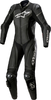 Alpinestars GP Plus,  leather suit 1pcs. perforated women,  color: Black/White/Grey,  size: 38