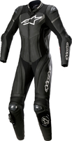 Alpinestars GP Plus,  leather suit 1pcs. perforated women,  color: Black/White/Grey,  size: 46